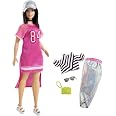 Barbie Fashionistas Hot Mesh Gift Set – Doll With Outfits & Accessories For Creative Play