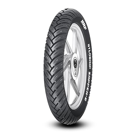 MRF Nylogrip Zapper-C 110/80-17 57P Tubeless Bike Tyre, Rear