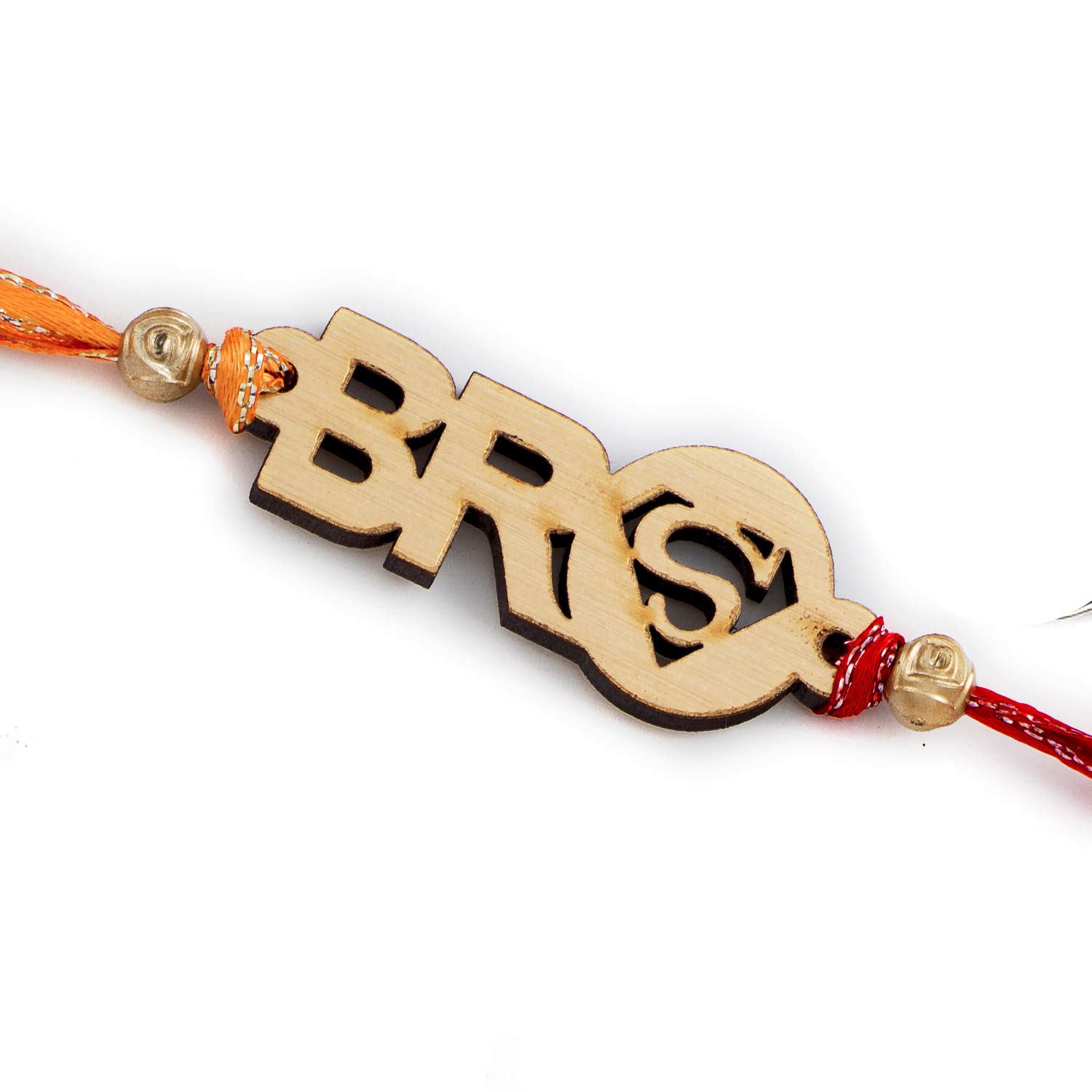 aapno rajasthan superman bro motif wooden rakhi