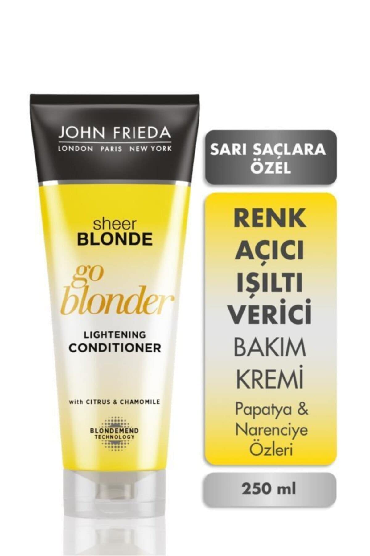 John Frieda Go Blonder Lightening Conditioner for Blonde Hair 250 ml โ image 1