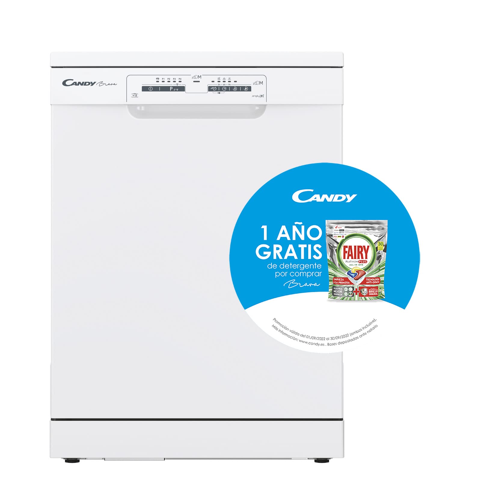 Candy-Brava-CDPN-1L390PW-Lavavajillas-60-CM-13-Servicios-Digital-Wi-Fi-Alexa-y-Google-Home-5-Ciclos-Zoom-39
