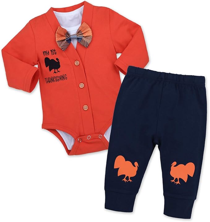 preemie first thanksgiving outfit