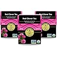Buddha Teas - Red Clover Flower Tea - Organic Herbal Tea - For Women’s Health - Balance & Boost - Caffeine Free - 100% Kosher & Non-GMO - 18 Tea Bags (Pack of 3)