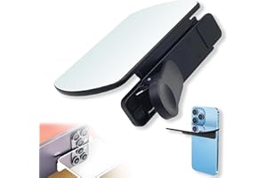 Smart Phone Camera Mirror Reflection Clip Kit - HD Glass Creative Photography Tool for Stunning Outdoor & Travel Shots, Unive