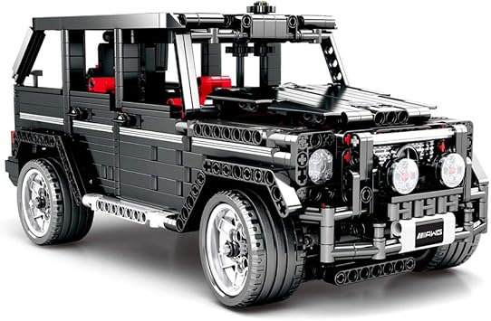 Showkig Auto Modell Montag Baustein Spielzeug Maschinen Mercedes