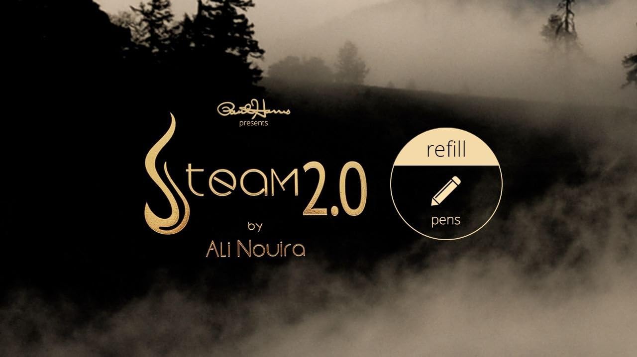 Paul Harris Presents Steam 2.0 Refill Pen (2 pk.) by Paul Harris, Magic Trick,