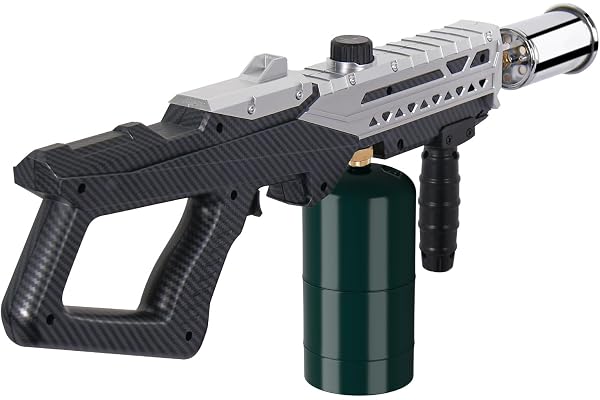 Semlos Propane Torch Gun, Gas Welding, Kitchen Blow Torch with Adjustable | Powerful Flame Thrower Gun,Searing Torch for Sold
