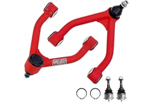 SKUCH 4X4 ACCESSORIES 2-4" Lift Front Upper Control Arms for 1988-1998 Chevy GMC K1500, 1993-1994 Blazer, 1995-1999 Tahoe, 1988-1991 V1500 Suburban, 1992-1999 Yukon, Suburban K1500, 1996-1998 Savana 1500