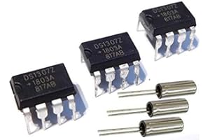 CANADUINO® 3 x DS1307N Real Time Clock Chip RTC DIP-8