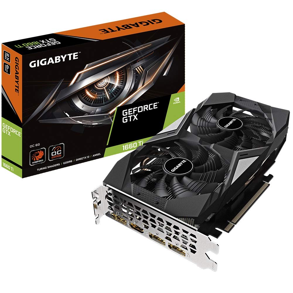 Gigabyte GeForce GTX 1660 Ti OC (6GB GDDR6/PCI Express 3.0/1800MHz/12000MHz)
