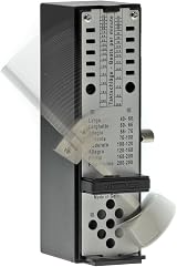 Wittner Metronome Taktell Super-Mini 880 Black Plastic Winding Germany view 6