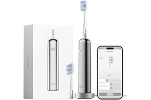 Laifen Wave Pro Sonic Electric Toothbrush for Adults – 2026 Model with 60° Oscillations, Smart App, 70-Day Battery, 2 Brush H