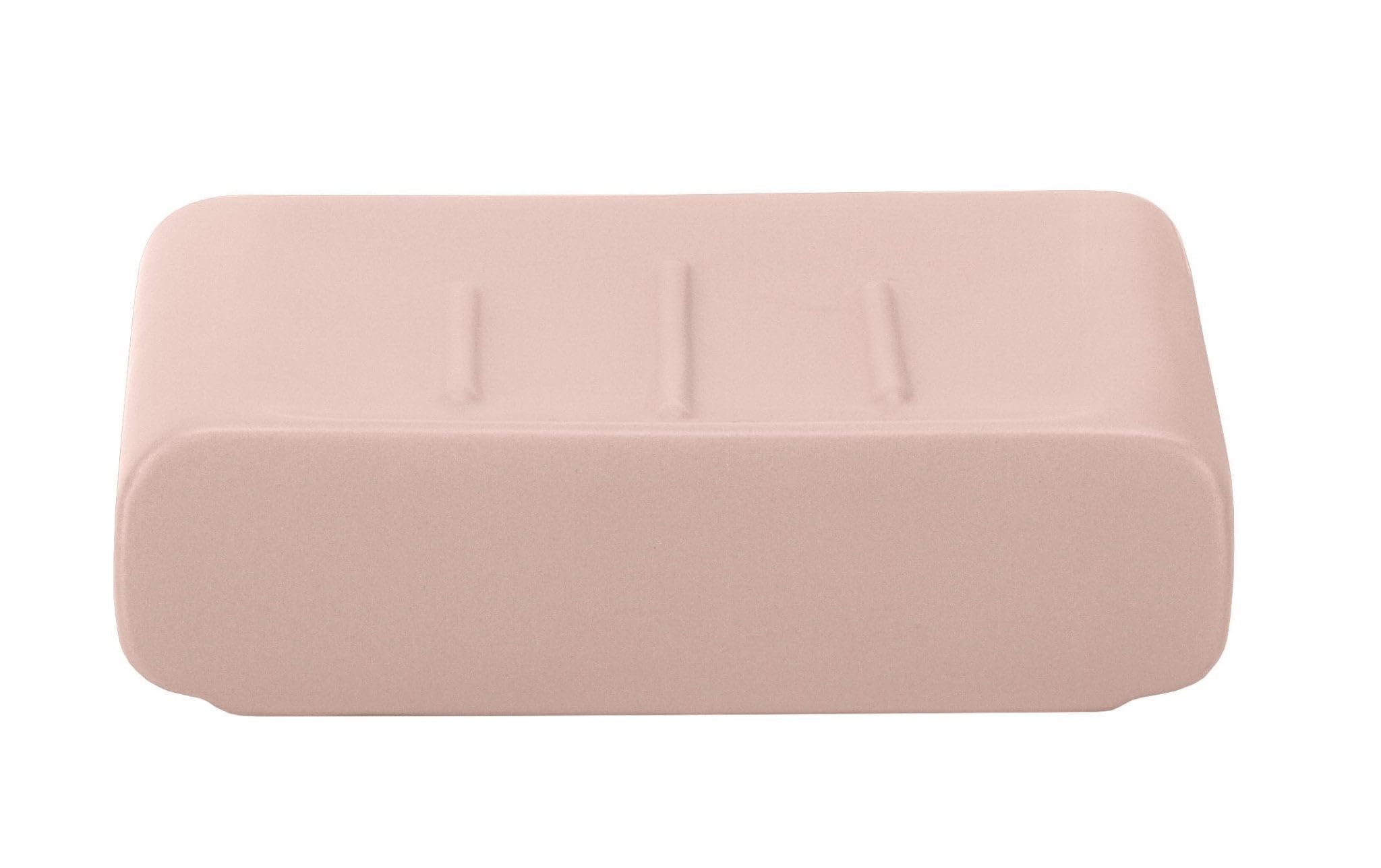 Kleine Wolke "Cubic Soap Dish, Pastel Rose — image 1