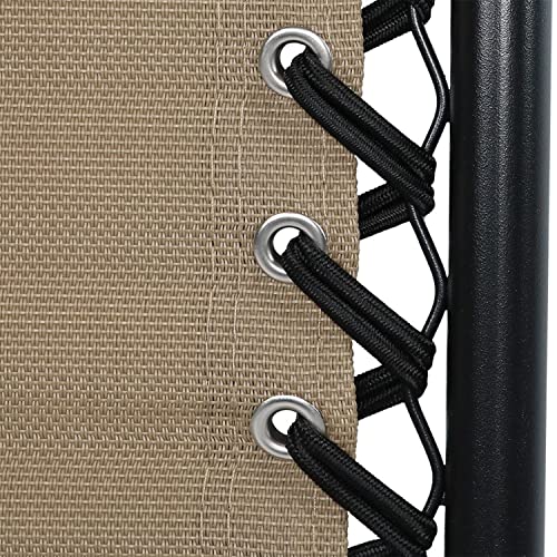 Sunnydaze Outdoor Zero Gravity Chair 2 Pack with Patio Table Cupholders