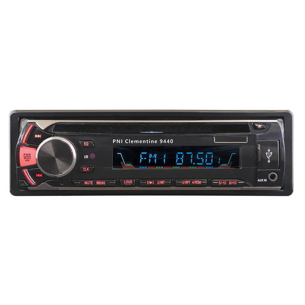 Car stereo DVD player PNI Clementine 9440 1 DIN radio FM, SD, USB, video output, Bluetooth, detachable front panel