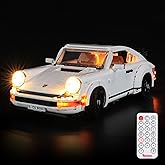 BRIKSMAX Led Lighting Kit for Porsche 911 - Compatible with Lego 10295 Building Blocks Model- Not Include The Lego Set