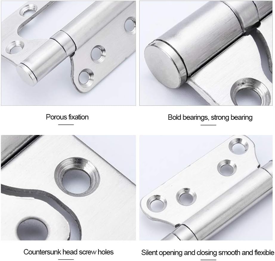 YOFASEN Stainless Steel Door Hinges - Image 5