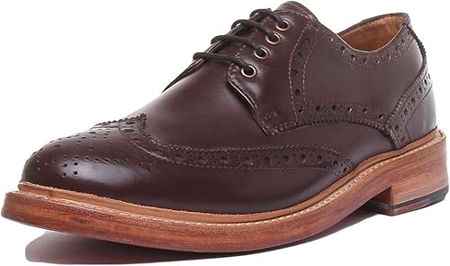 Justin Reece Goodyear Rahmengenaht Stan Herren Leder Matt Schuhe Braun Brown Av Grosse 40 Amazon De Schuhe Handtaschen