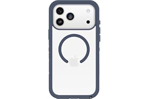 OtterBox iPhone 17 Pro Max Defender Series Pro XT Clear Case - Baby Blue Clear - Tough, Rugged & Durable iPhone Case, Snaps o