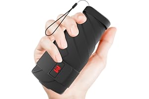 MOORRLII Mini Travel Folding Umbrella for Purse - UPF 50+ Sun & Rain UV Protection, Windproof Small Compact Lightweight Design Fits in Pocket or Bag, Portable Wallet Parasol for Commuter, Men Women Boys Girls