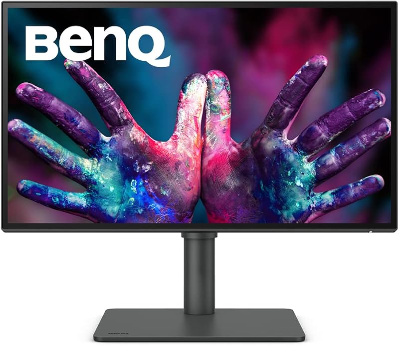 BenQ PD2506Q Designer Monitor 24.5 2K QHD USB-C KVM AQCOLOR HDR MacBook Pro