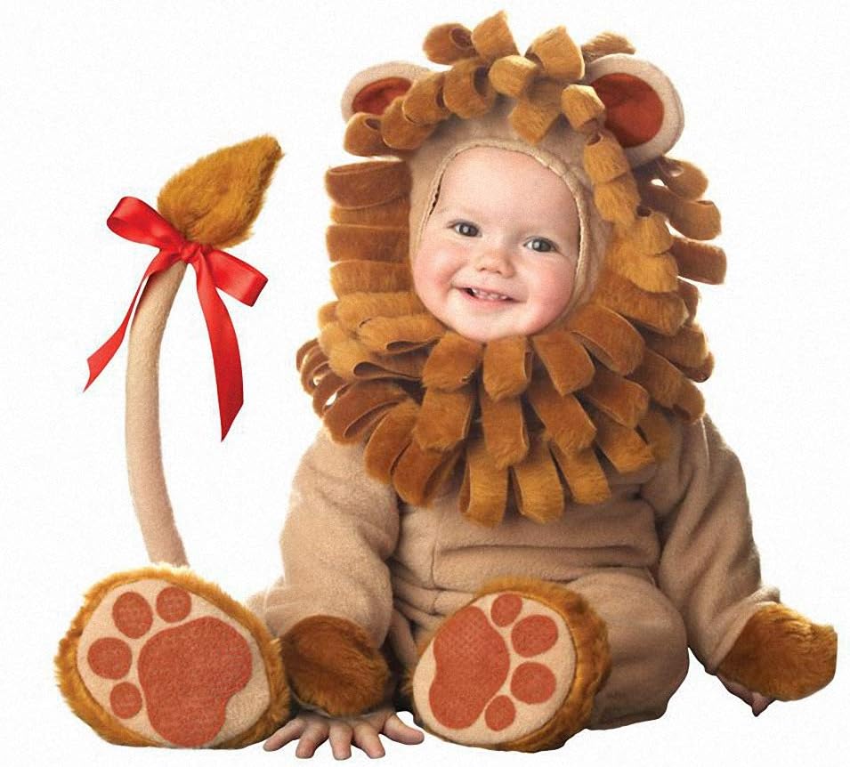 Ytwysj Halloween Costumes for Baby Boys Girls,Infant Toddler Kids Baby Lil' Lion Christmas Dress Up Costume Outfit