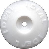 Ideal Security Inc. SKPHC 500/Box Plastic Cap Washers, White Plastic 7/8 Inch