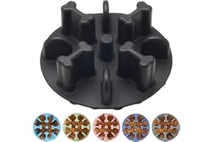 Slow Feeder Dog Bowls Insert, Animire Soft Silicone Anti-Choking Puzzle Slow Feeder, Anti-Slip Slow Down Eating Feeder Insert, Compatible with Regular Elevated Dog Bowls