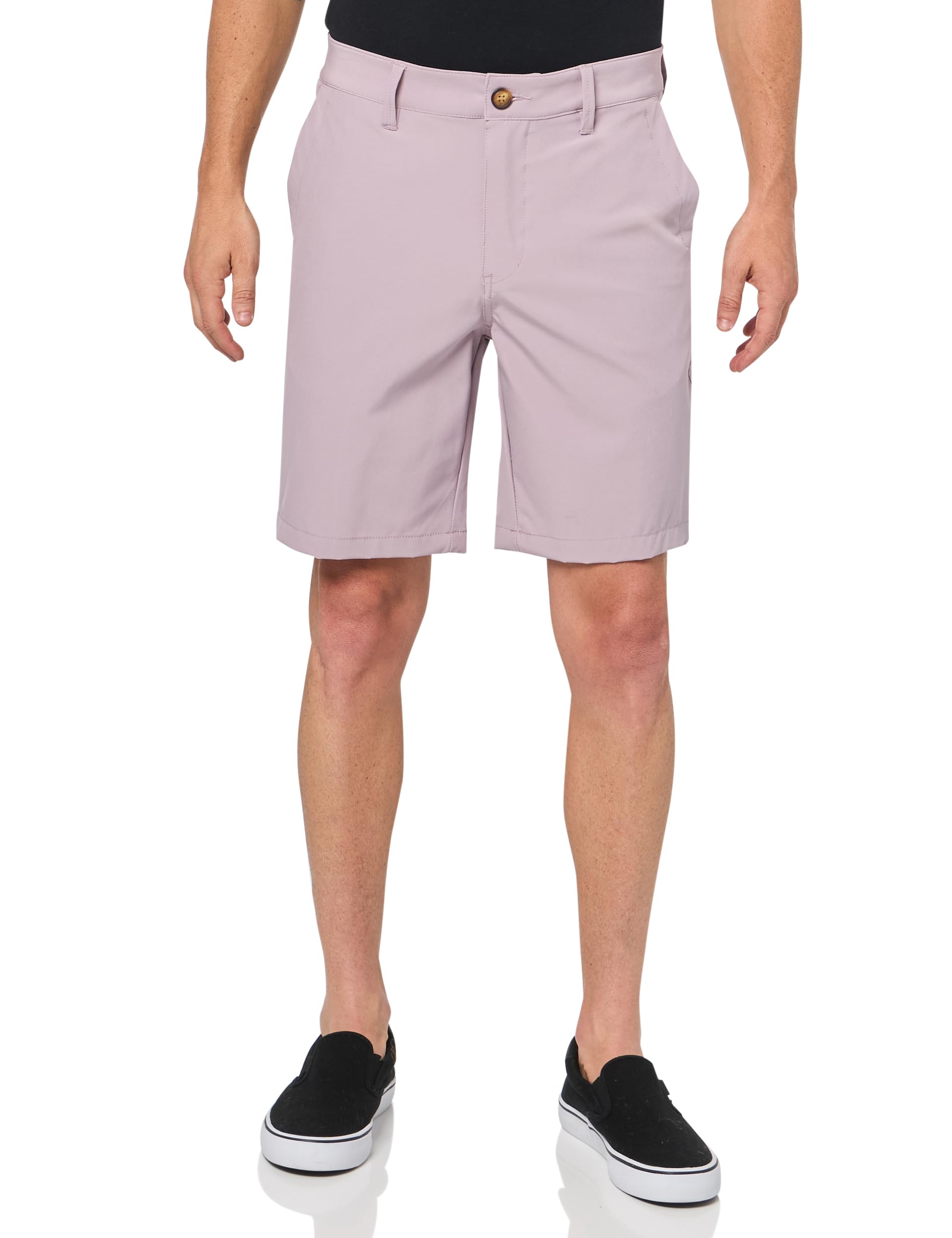 Photo 1 of Unionbay Men's UB Tech 9" Stretch Flat Front Classic Chino, Poi SIZE 40 