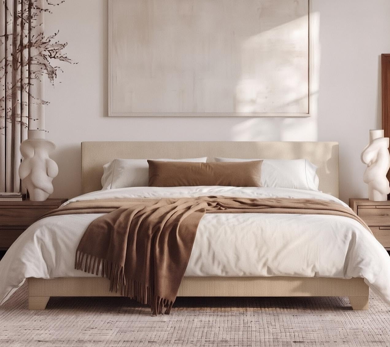 Minimalist beige luxury