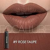 Focallure Matte Lipstick Metallic Sparkly Lipgloss Womens Makeup Stay On Glossier Lip Gloss Long Lasting Colorstay Solid Waterproof Lip Stick