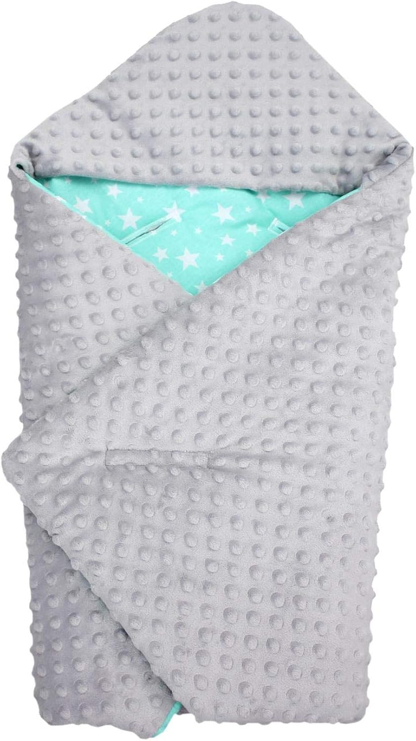 Tuptam Couverture Enveloppante Pour Siege Auto Bebe Couvertures D Emmaillotage Matelas Et Linge De Lit