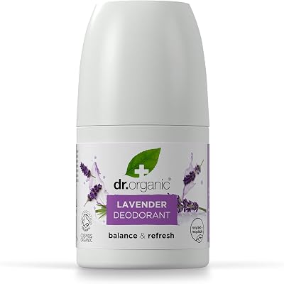Dr Organic Lavender Deodorant Aluminium Free 50ml COSMOS Organic
