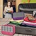 Dot&Dot Small Packing Cubes for Travel - 4 Piece Luggage Accessories Organizers