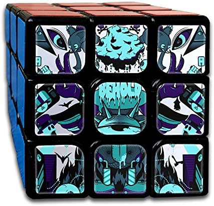 Skull Eyes King Mirror Cube Fidget Cube Activity Cube Magic Cube Attention Cube Puzzles Cube Speed Cube Puzzles Cube Smart Cube