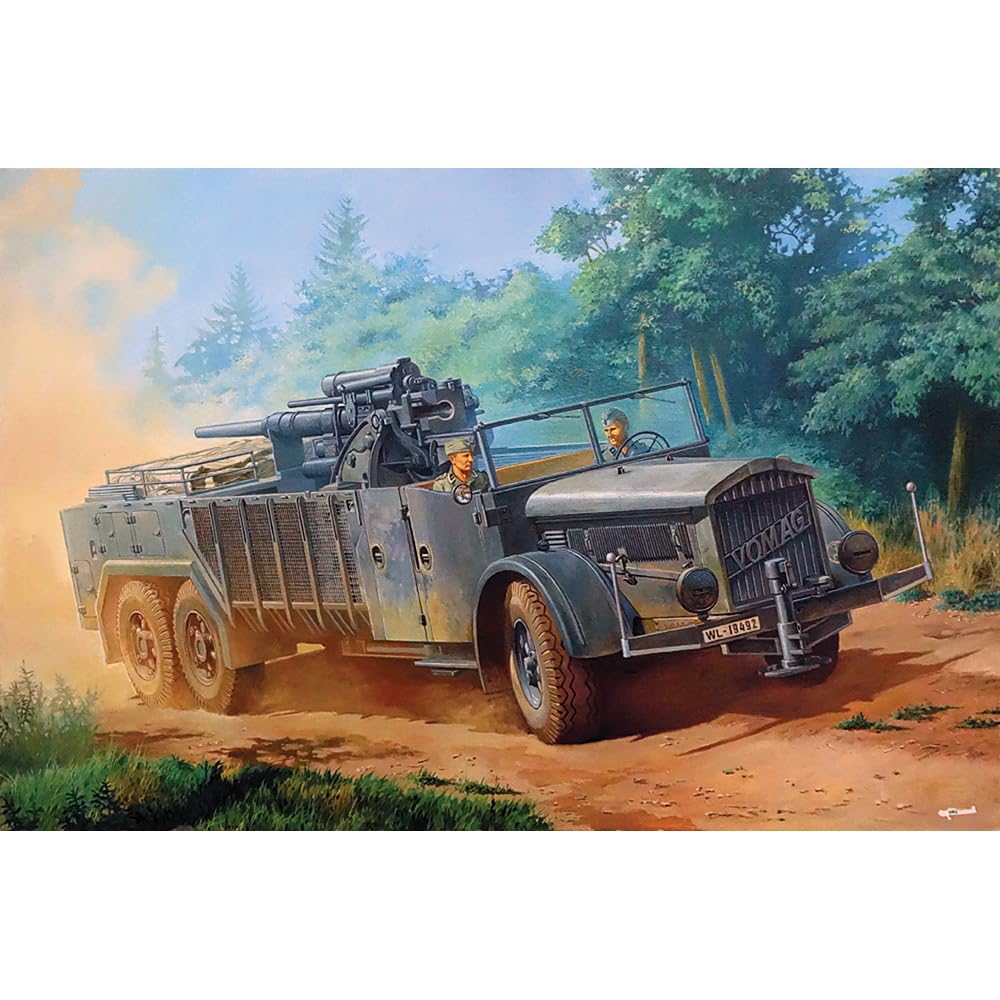 Roden 8.8 CM Flak Sd.Kfz Vomag Vehicle