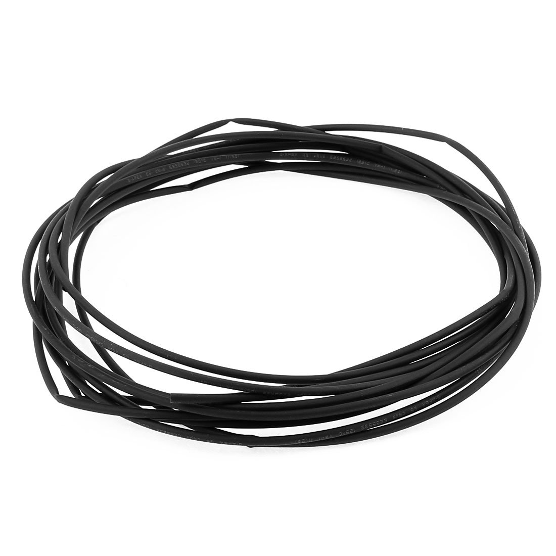 sourcingmap Heat Shrink Tubing 1.5mm Dia 2:1 Rate Heat Shrink Tube Wire Wrap 5m Black