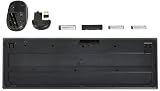 Amazon Basics Full-Sized Wireless Keyboard and Mouse Combo 2.4 GHz UK view 3