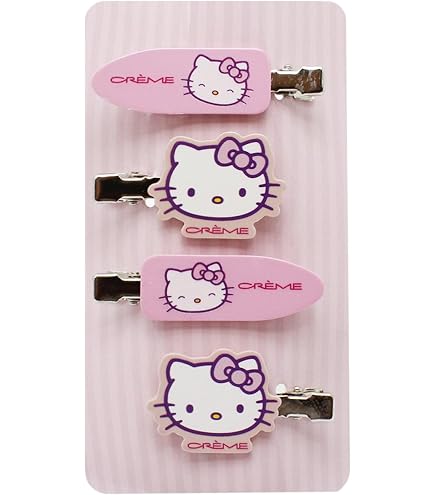 Amazon.com : The Crème Shop x Cinnamoroll Hair Clips (Pack of 4) |  Comfortable, Damage-Free, Creaseless Hair Clips for Skincare, Makeup &  Styling : Beauty & Personal Care