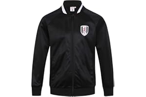 FULHAM FOOTBALL CLUB Fulham FC Official Soccer Gift Boys Retro Track Top Jacket
