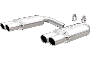 MAGNAFLOW EXHAUST PRODUCTS MagnaFlow Performance Exhaust System 15623: Axle-Back, Street Series, For 1992-1996 Chevrolet Corvette