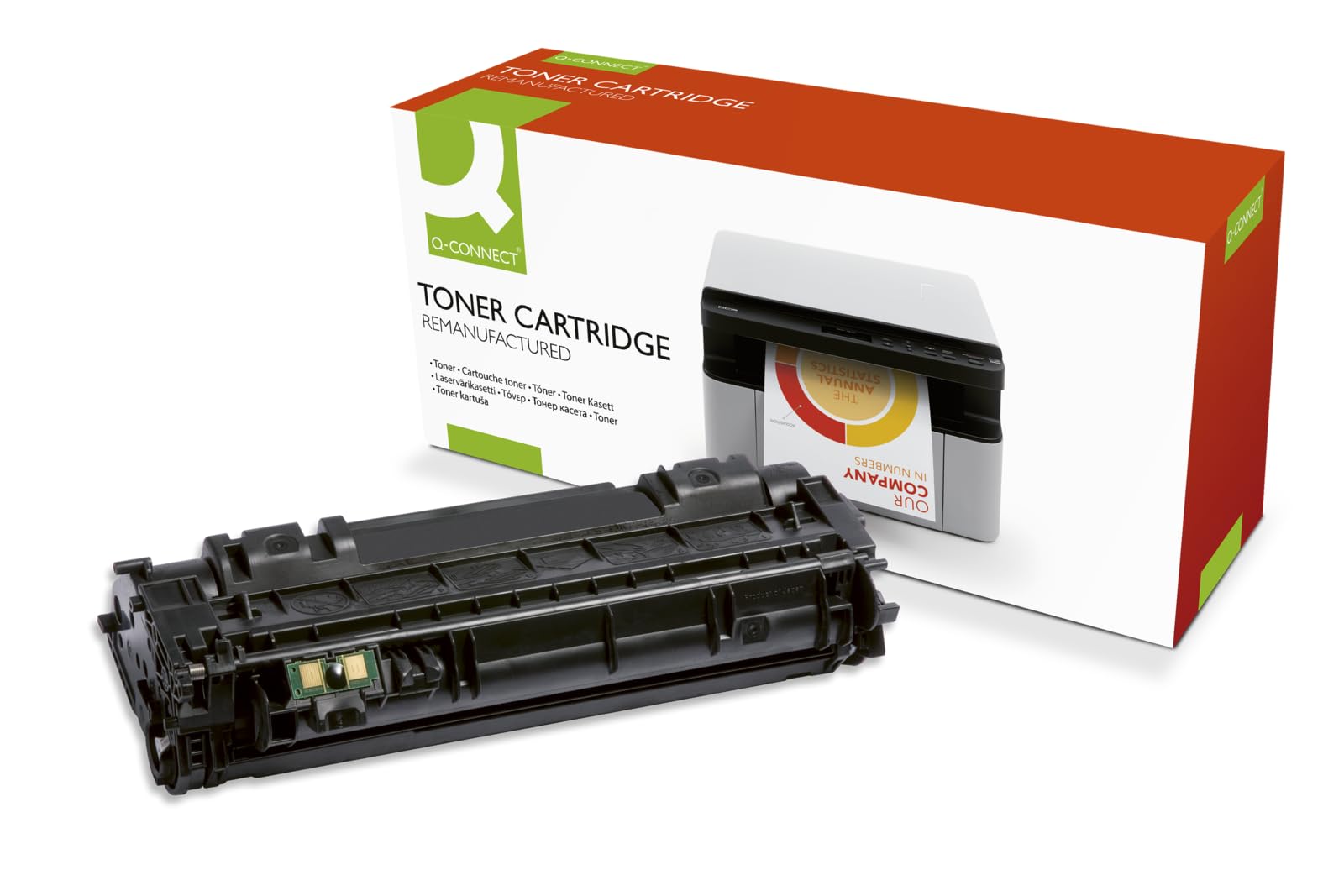 Q-Connect Compatible Solution HP 53A Black Laserjet Toner Cartridge