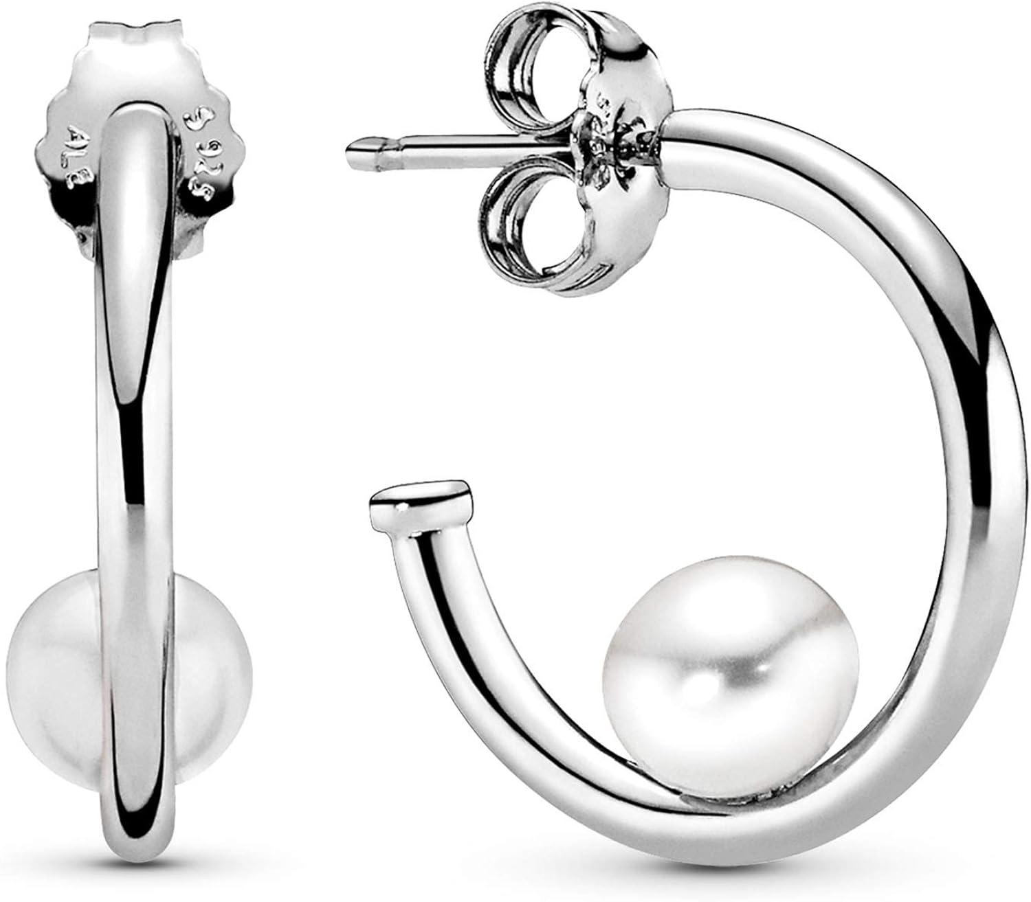 Pandora Women's Creole Earrings 925 Sterling Silver 297528P: Amazon.co ...