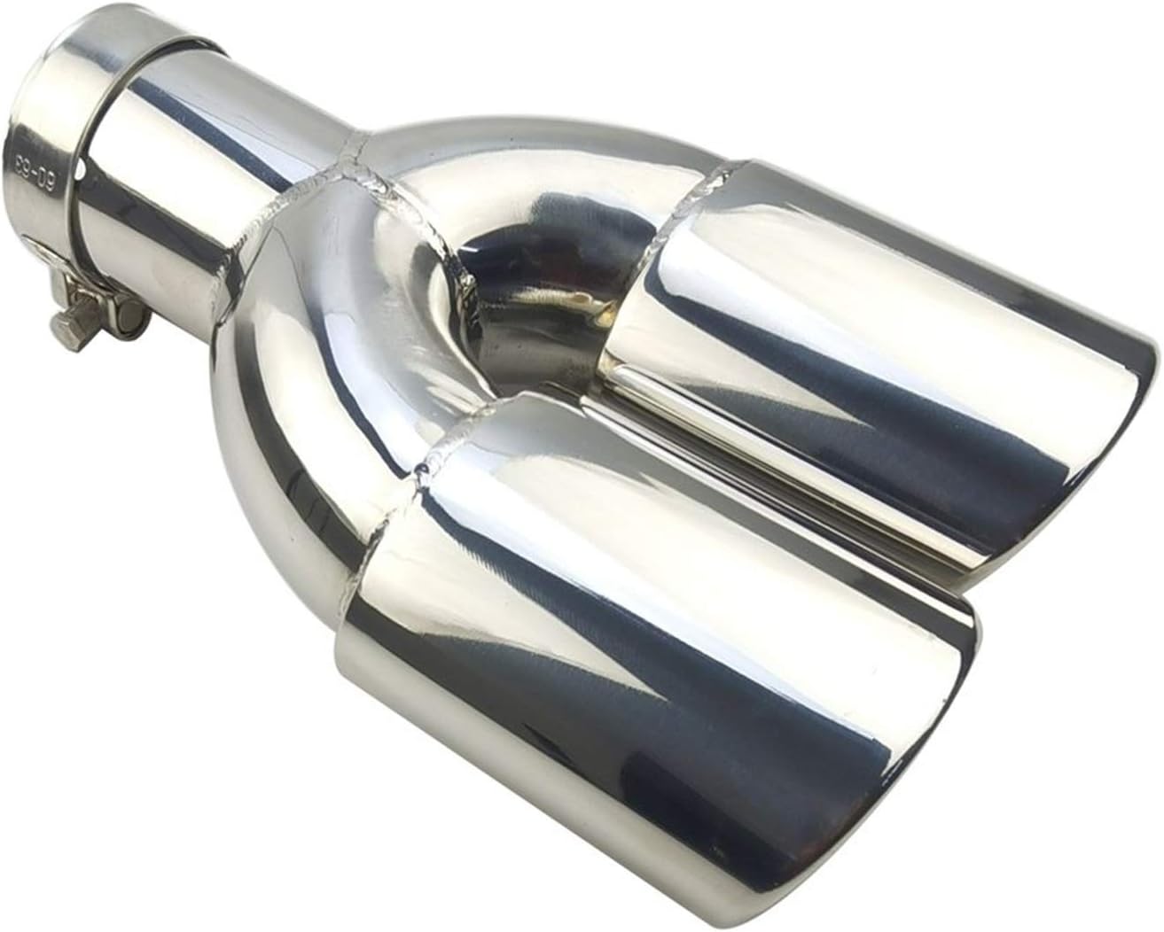 Exhaust Universal Stainless Steel Multisize Dual Outlet Auto Muffler