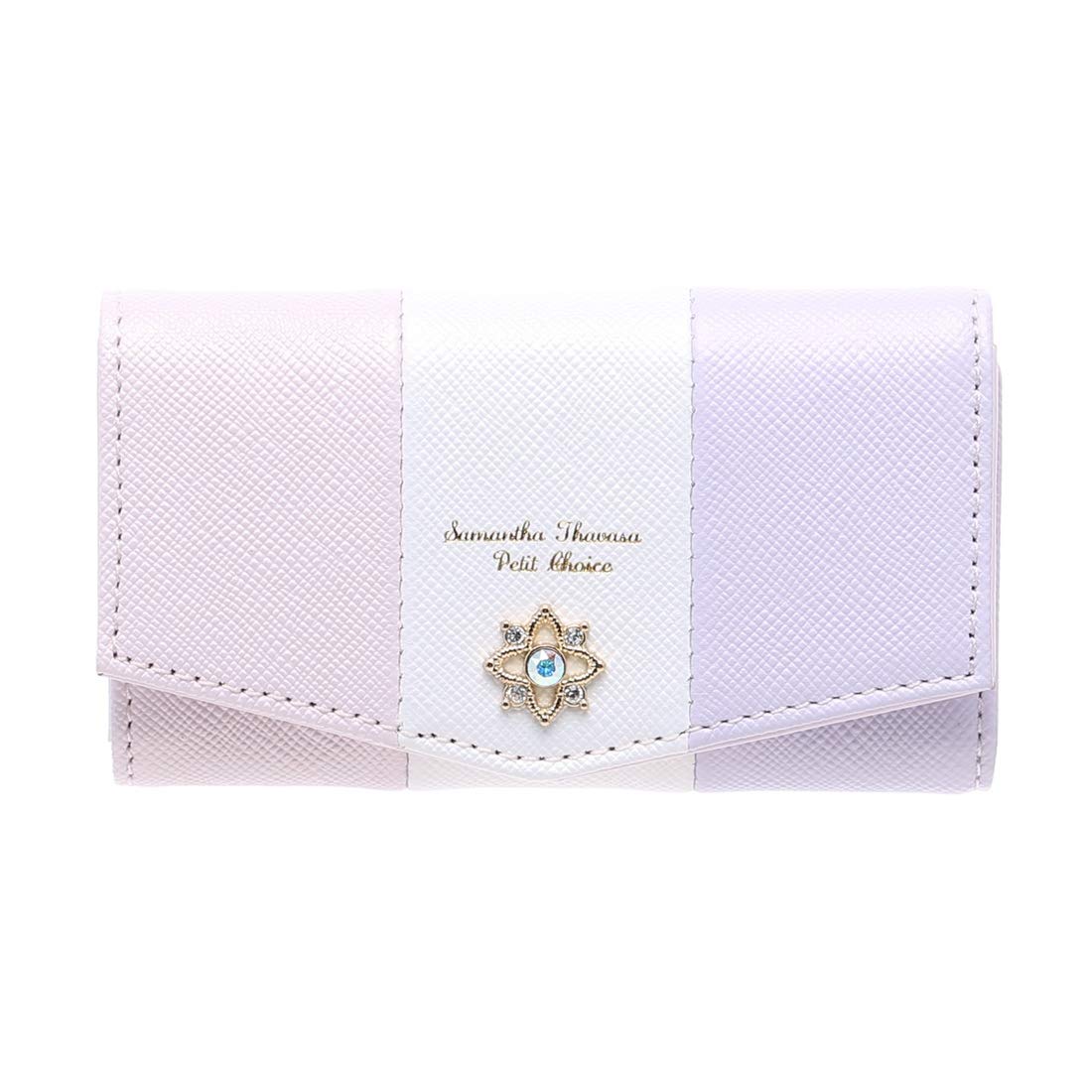 品多く セット品 Samantha Thavasa Petit Choice サマンサタバサ プチチョイス 5連 キーケース レター フラワーモチーフ ビジュー マルチカラー 鍵財布 レディース サイフ さいふ キーリング キーケース ラッピング ピンク B07gk181zb キーケース Www Wwmp Org Za