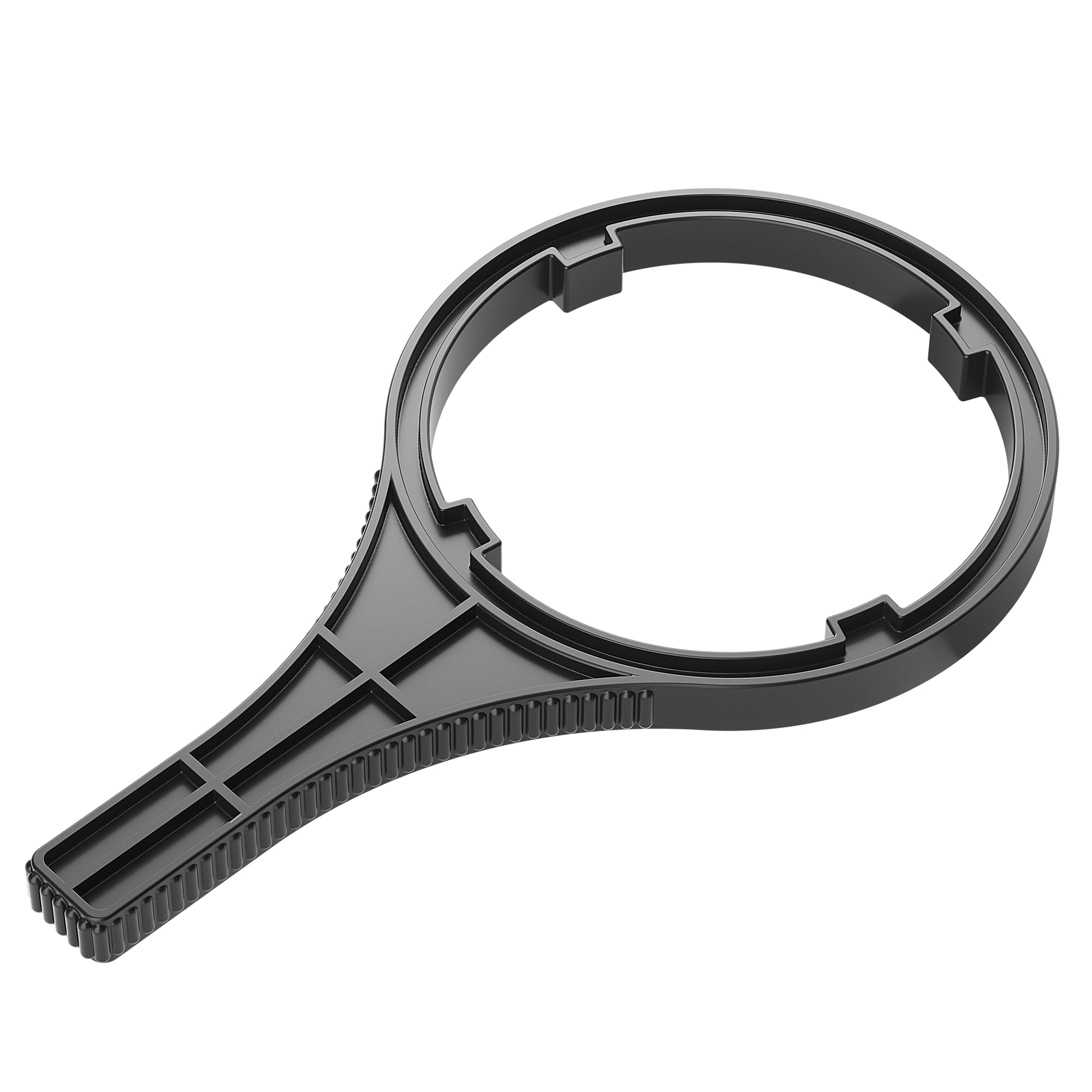 Photo 1 of Durable Water Filter Wrench (6.38" Max Inner Diameter) for Big Blue-Style Filter Housings - Anti-Aging Opener Wrench for Whole House Water Filter Systems Using 4.5"x 10" or 4.5"x 20" Cartridges