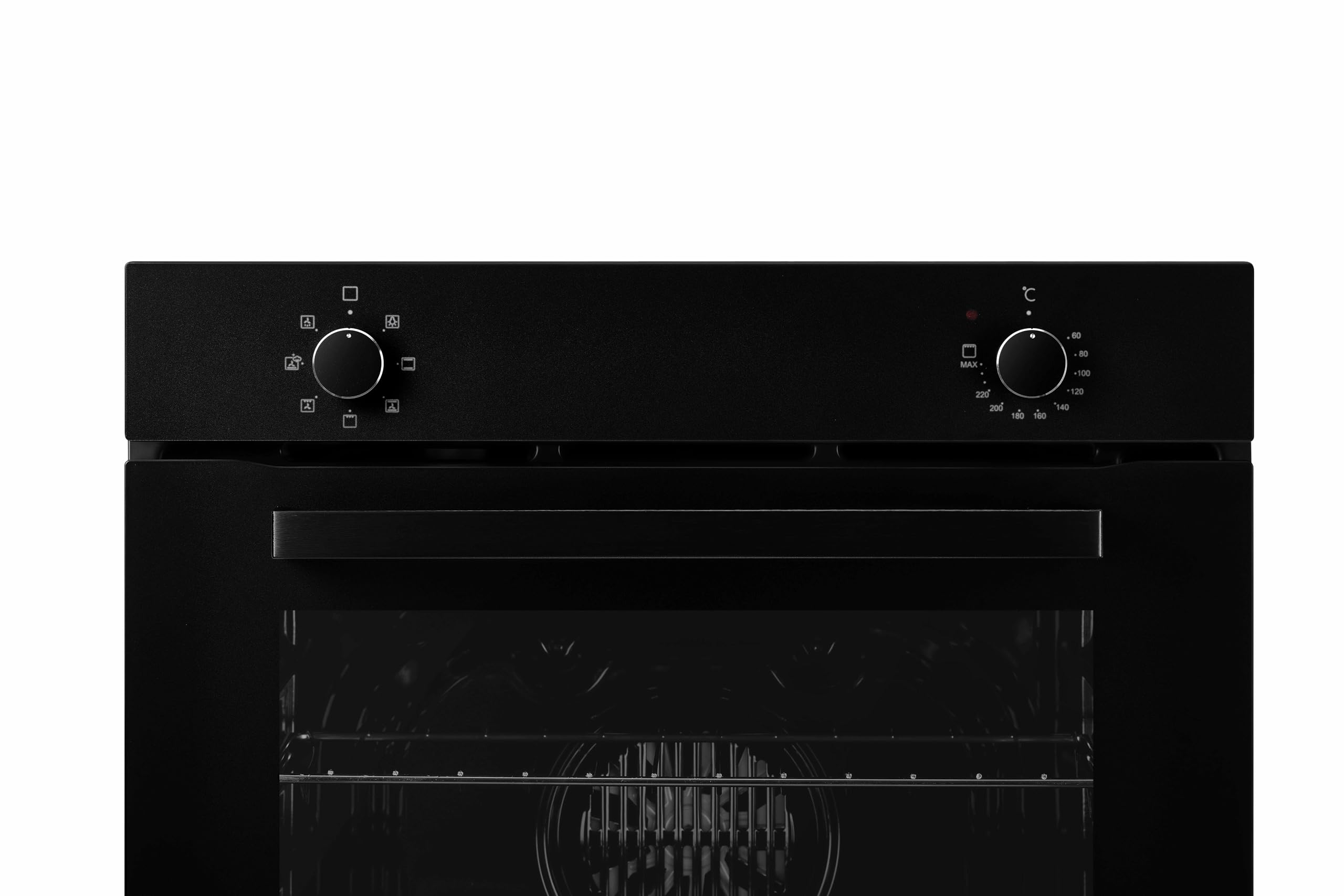 Respekta Einbaubackofen autark in matt-schwarzem Design AB121MS-26 / Energieeffizienzklasse A / 72 Liter / 7 Beheizungsarten/Auftaufunktion/Dampfunterstützte Garfunktion 2