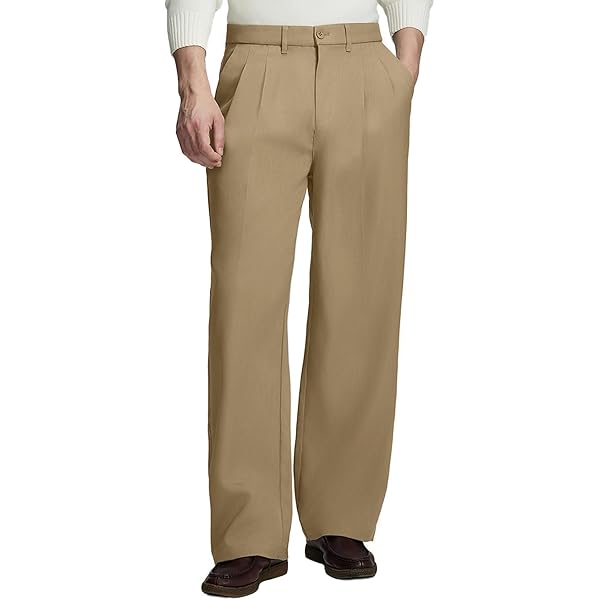 Xingfenly Cotton Baggy Pants Men Wide Leg Oversize Japenese