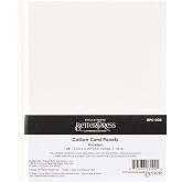 Spellbinders BPC-002 BetterPress Cotton Card Panels A2 Porcelain