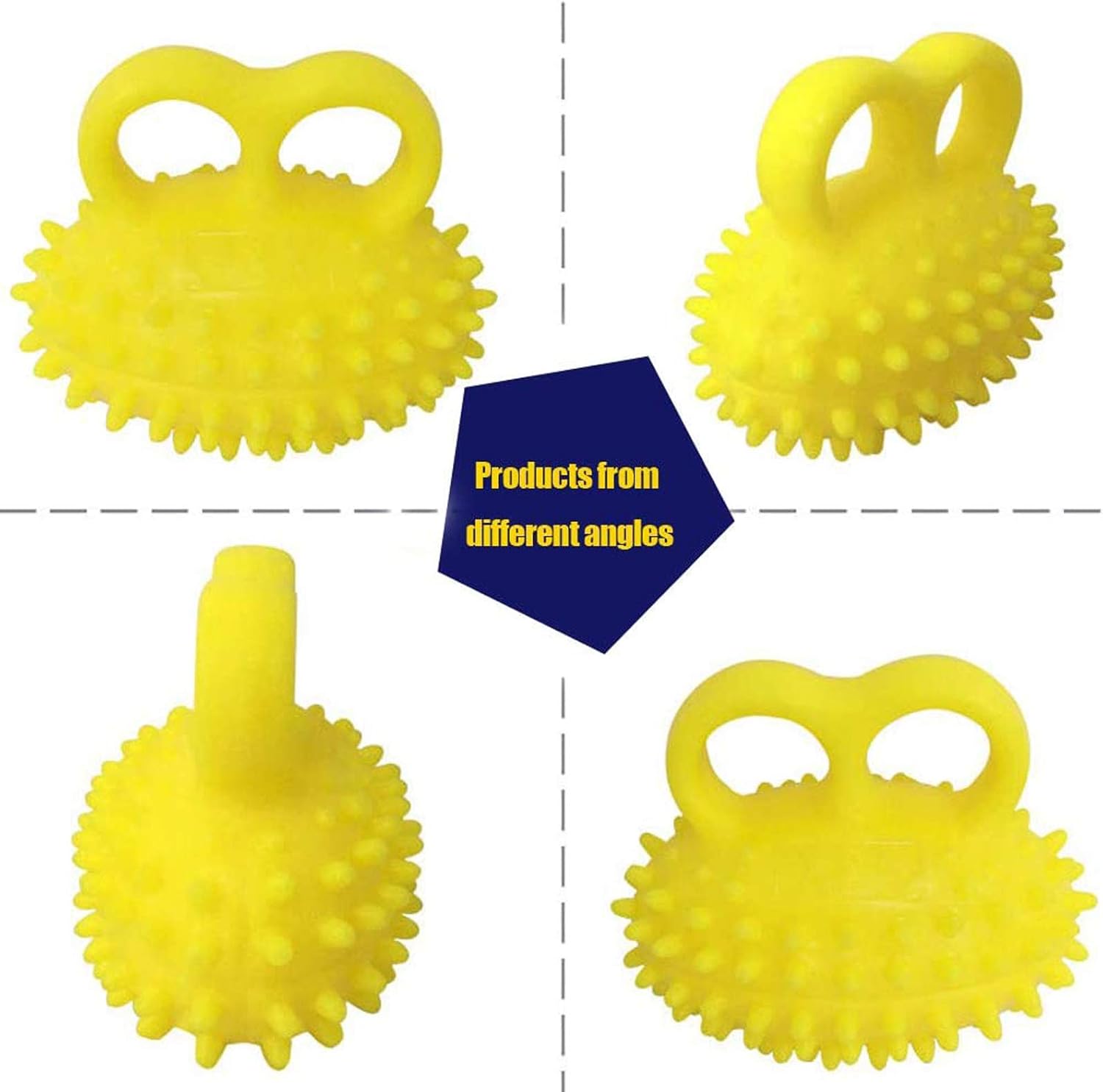 Hand Therapy Ball Finger Ball Exerciser Grip Ball & Hand Strengthener Trainer Balls for Arthritis Finger Physical Training Tool Elderly Hand Ball Strength Squeeze Flexible: Health & Personal Care